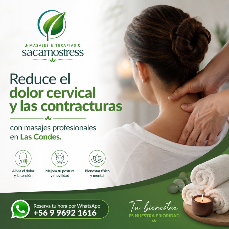 Masaje para dolor cervical