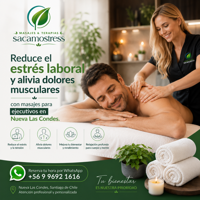 Masajes para Ejecutivos en Nueva Las Condes