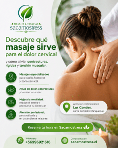 ¿Qué masaje sirve para el dolor cervical?