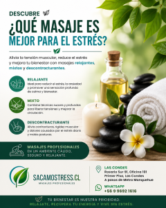 ¿Qué masaje es mejor para el estrés?