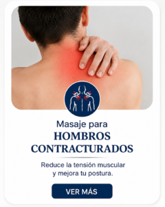 Masajes para hombros contracturados: cómo aliviar la tensión y recuperar movilidad