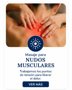 Masajes para nudos musculares: cómo aliviar la tensión y recuperar el bienestar